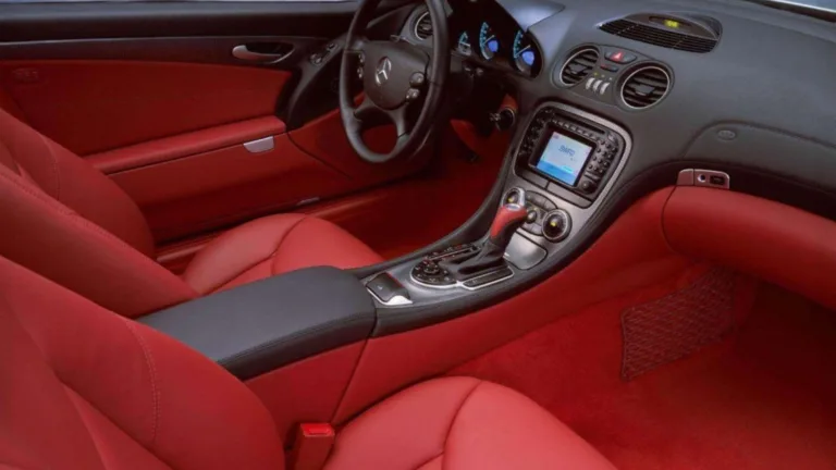 Mercedes Benz SL 500 interiör