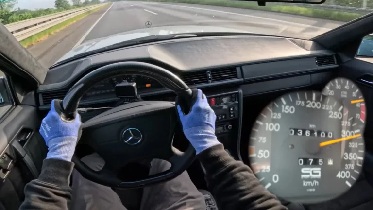 Mercedes Benz W124 restmod toppfart