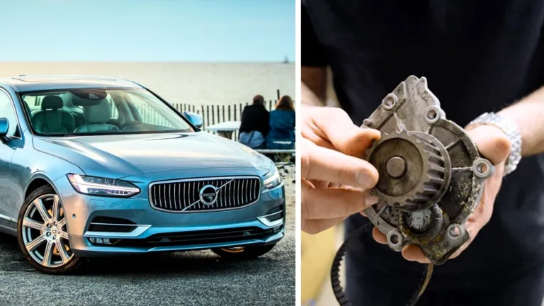 Volvo S90 och vattenpump