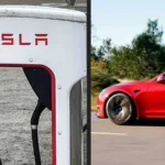 Tesla model S laddare