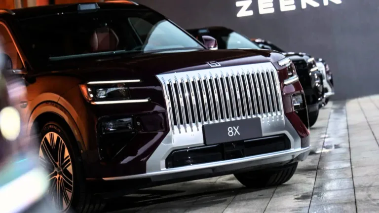 Zeekr X8 grill