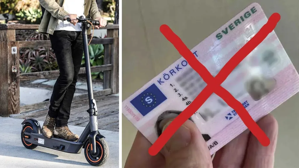 Elsparkcykel körkort