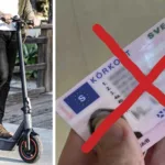 Elsparkcykel körkort