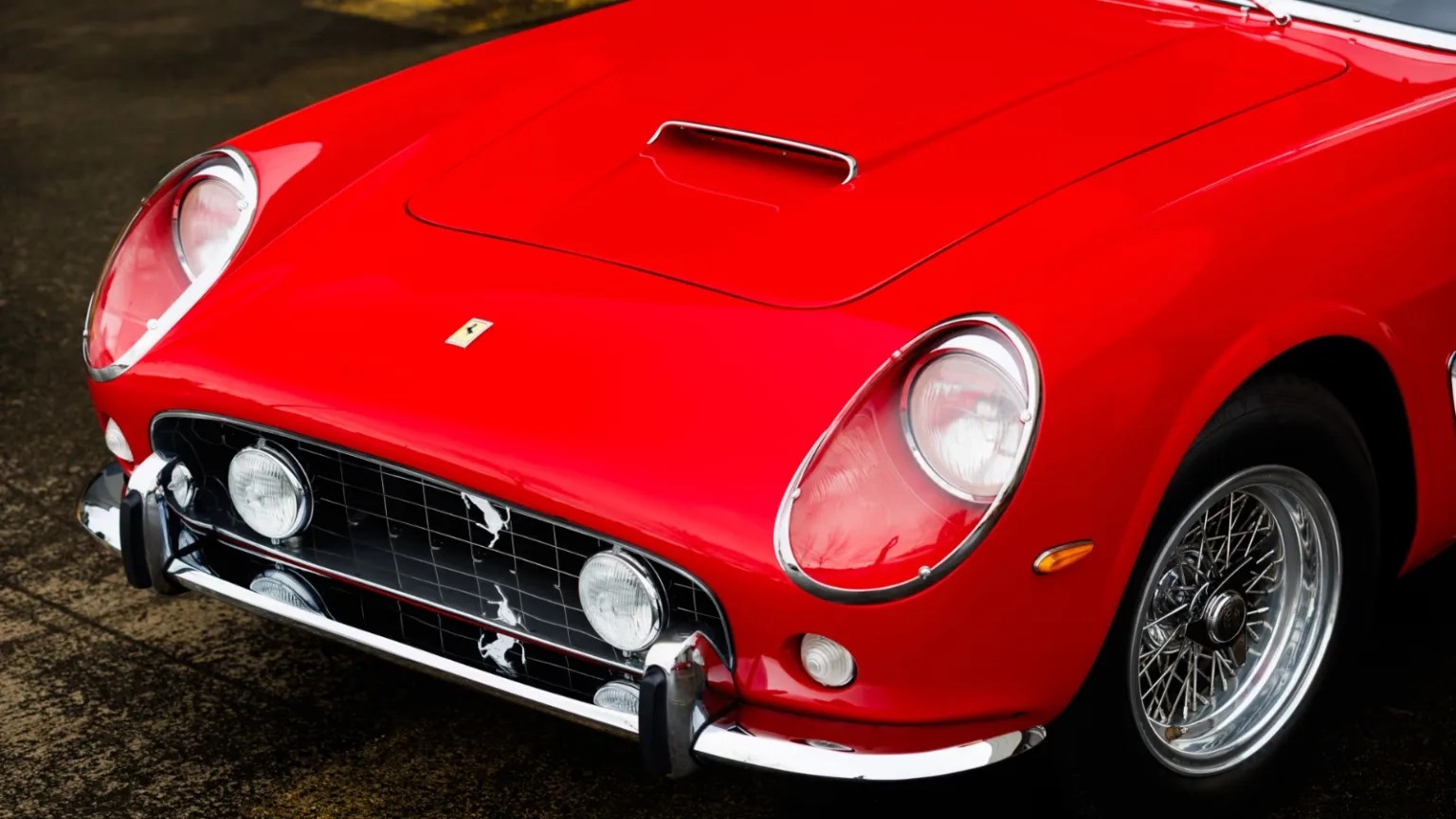 Ferrari 250 detalj