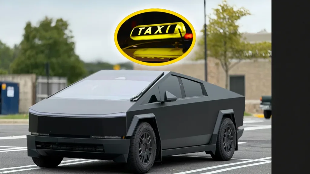 Cybertruck taxi