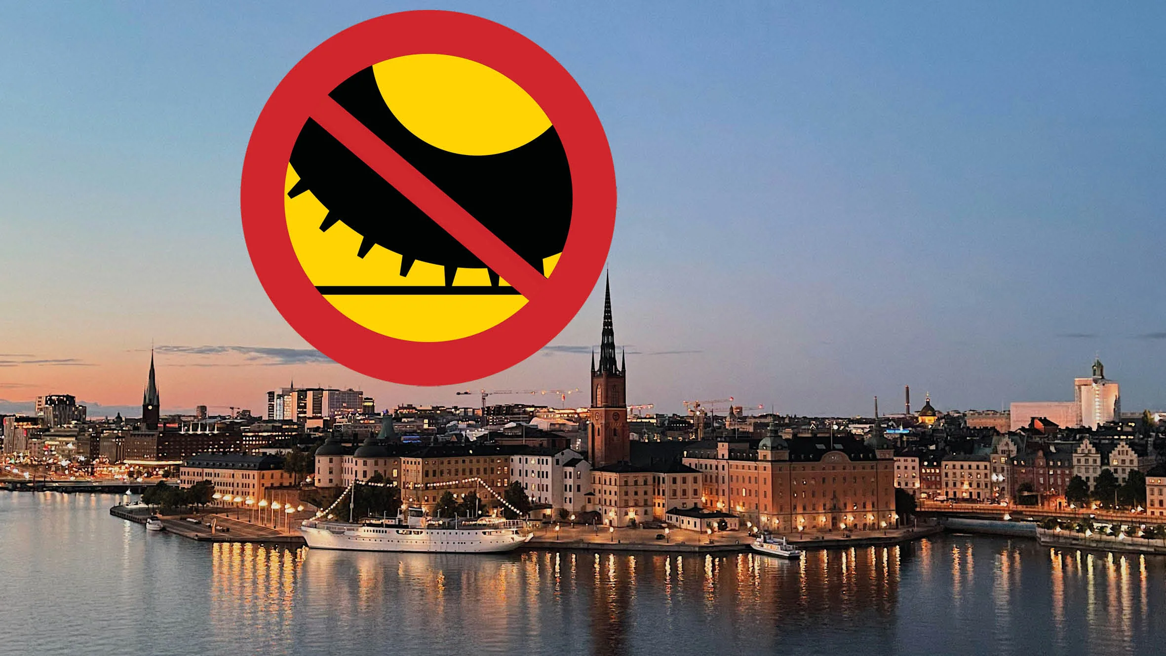 Dubbdäck förbjuds på 4 paradgator