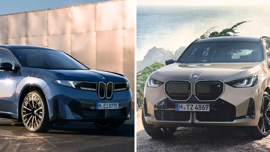 BMW iX3 xDrive50 och BMW X3 M50 xDrive