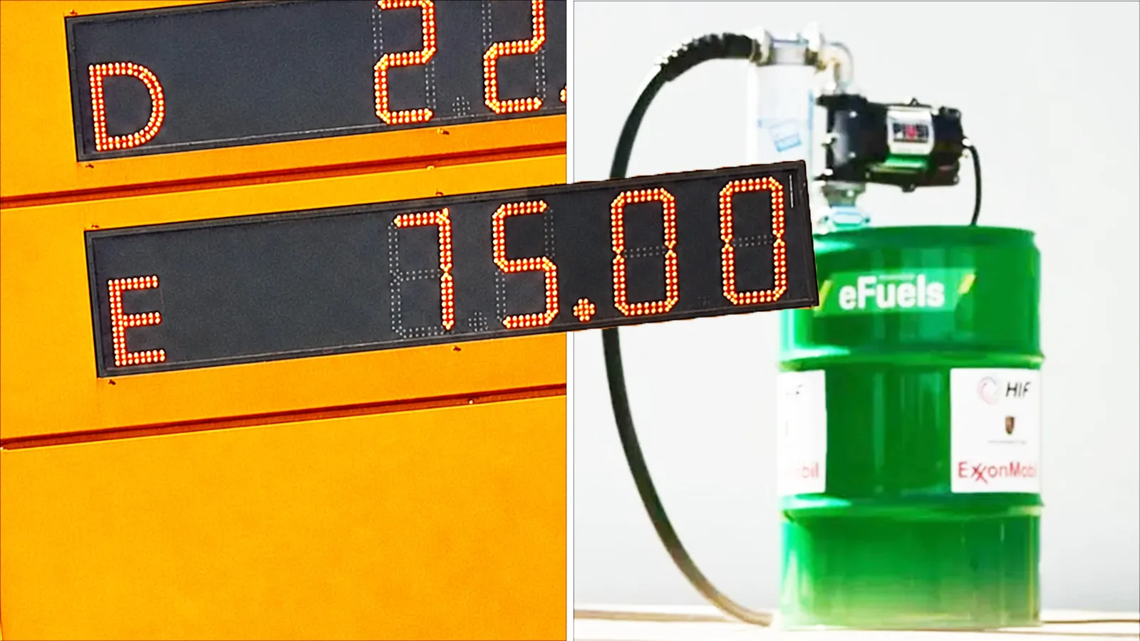 Chockpriset per liter för EU:s nya bensin