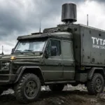 Bilden är AI-genererad utifrån en miniatyr som visades upp av Mercedes-Benz/Tytan Technologies