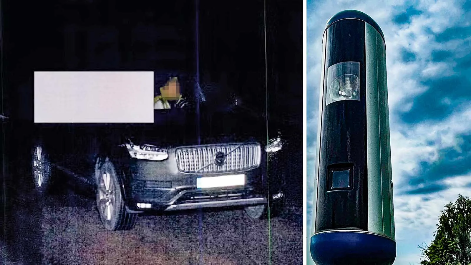 30-årig kvinna togs i extrem hastighet
