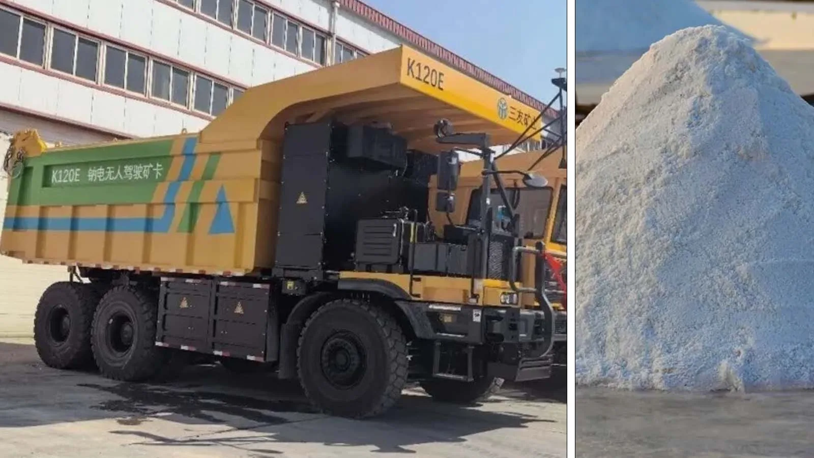 Först med saltbatteri: Lastbil får 676 kWh