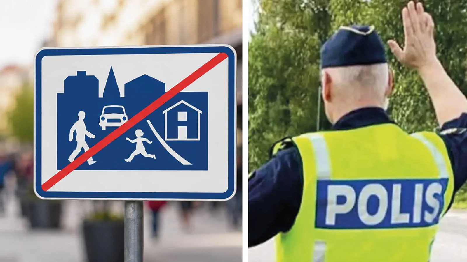 Lömska vägmärket